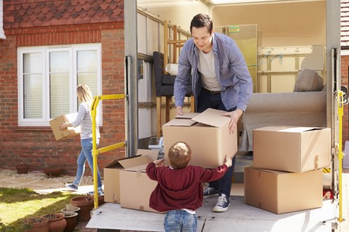 Professional removal team assisting with a home move in Acton
