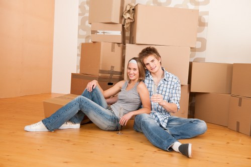 Acton neighbourhood street suitable for local removals and deliveries