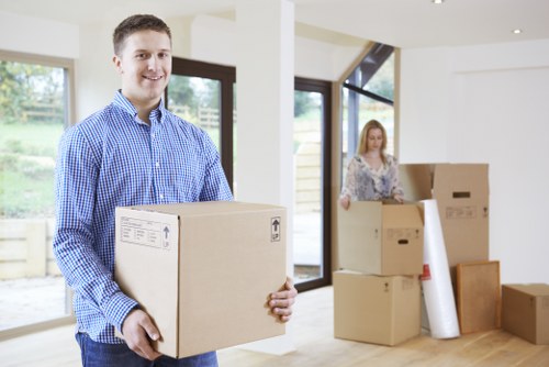 Safe removal of office furniture during Acton clearance