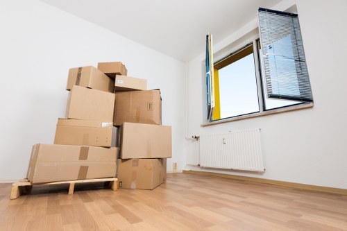 Professional movers handling a local relocation in Acton