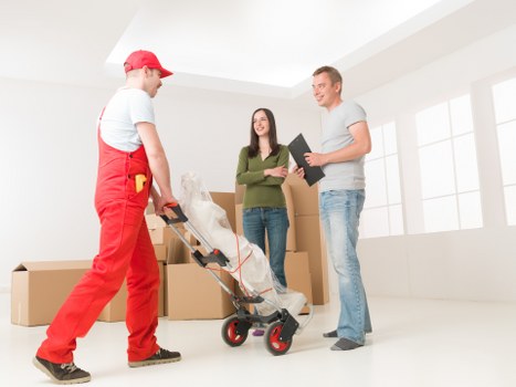 Acton house moving service with boxes, furniture, and local West London access